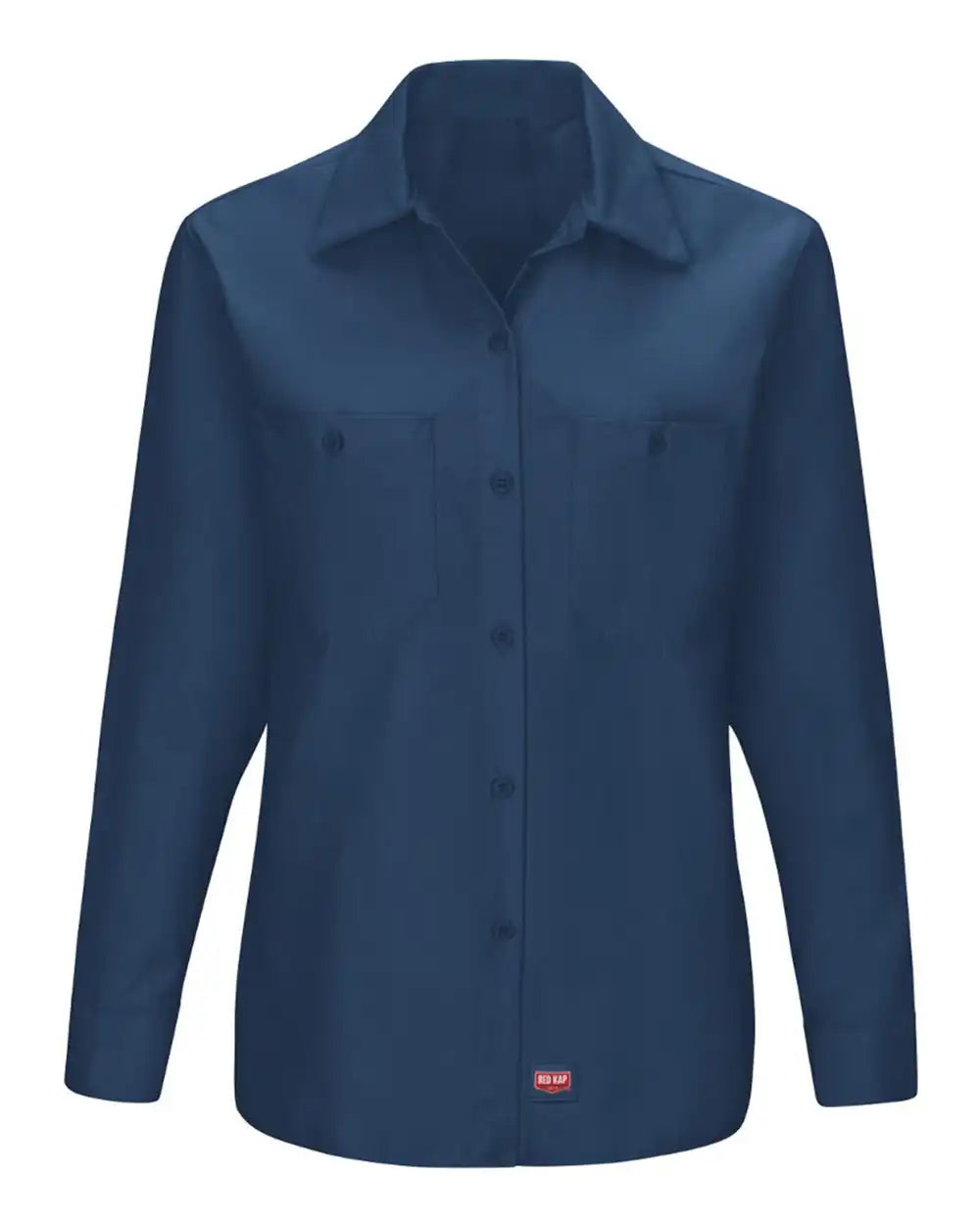 Red Kap Sx11 Women’s Long Sleeve Mimix Work Shirt - Navy - s