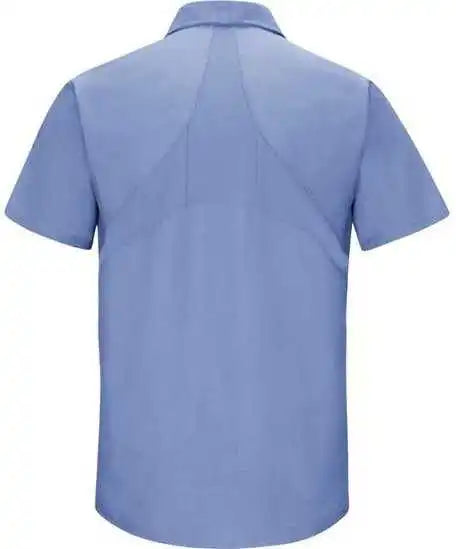 Red Kap Sx20 Mimix Short Sleeve Workshirt Light Blue