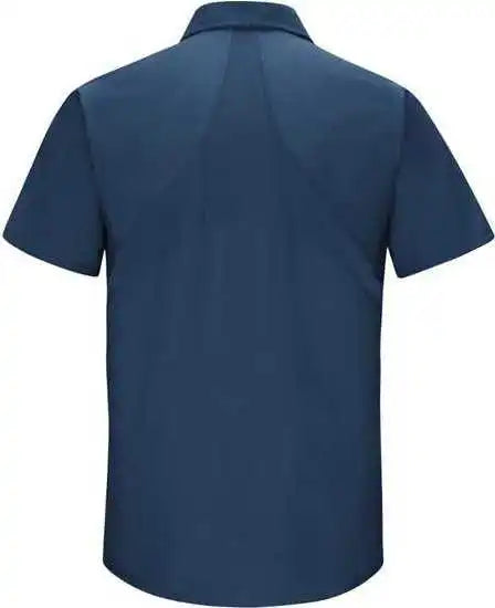 Red Kap Sx20 Mimix Short Sleeve Workshirt Navy