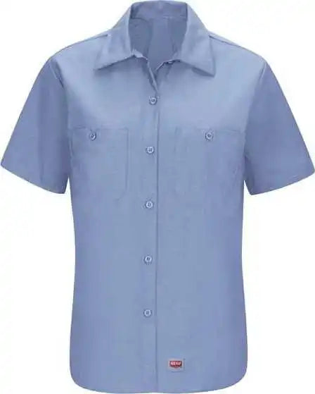 Red Kap Sx21 Women’s Mimix Work Shirt - Light Blue