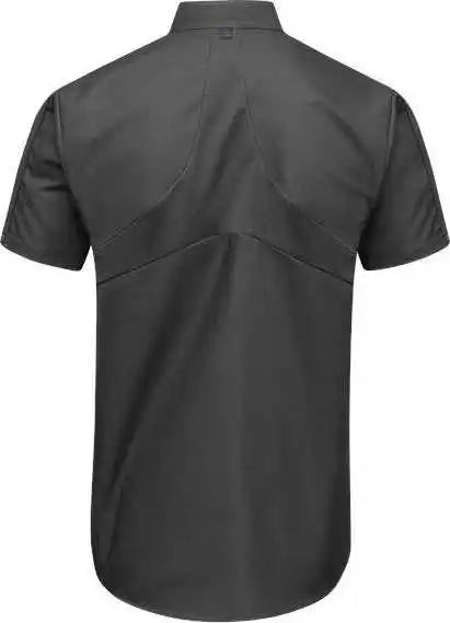 Red Kap Sx46 Mimix Pro + Short Sleeve Work Shirt with Oilblok - Charcoal