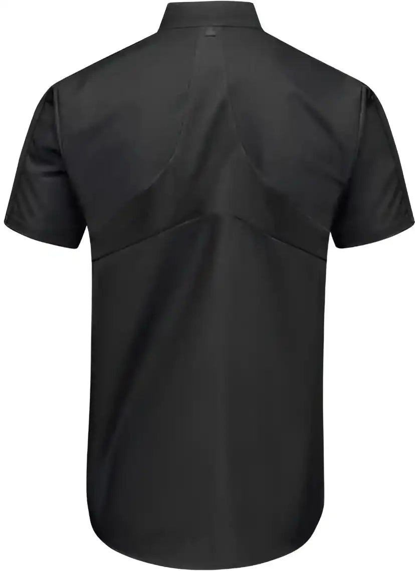 Red Kap Sx46 Mimix Pro + Short Sleeve Work Shirt with Oilblok Black