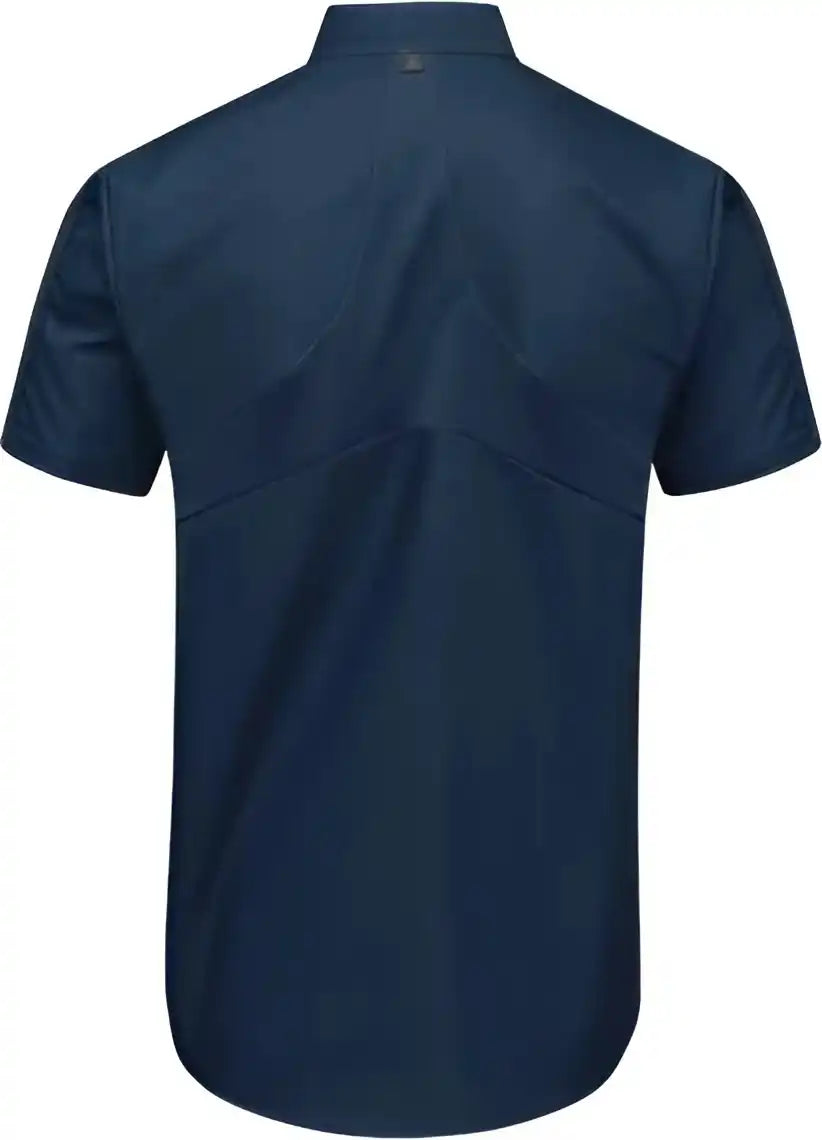 Red Kap Sx46 Mimix Pro + Short Sleeve Work Shirt with Oilblok Navy