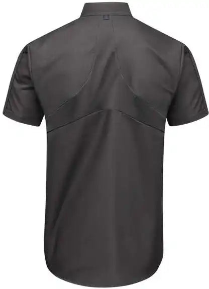 Red Kap Sx46t Mimix Pro + Short Sleeve Work Shirt with Oilblok - Tall Sizes - Charcoal
