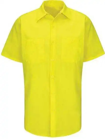 Red Kap Sy24 Enhanced &amp; Hi-visibility Work Shirt - Fluorescent Yellow
