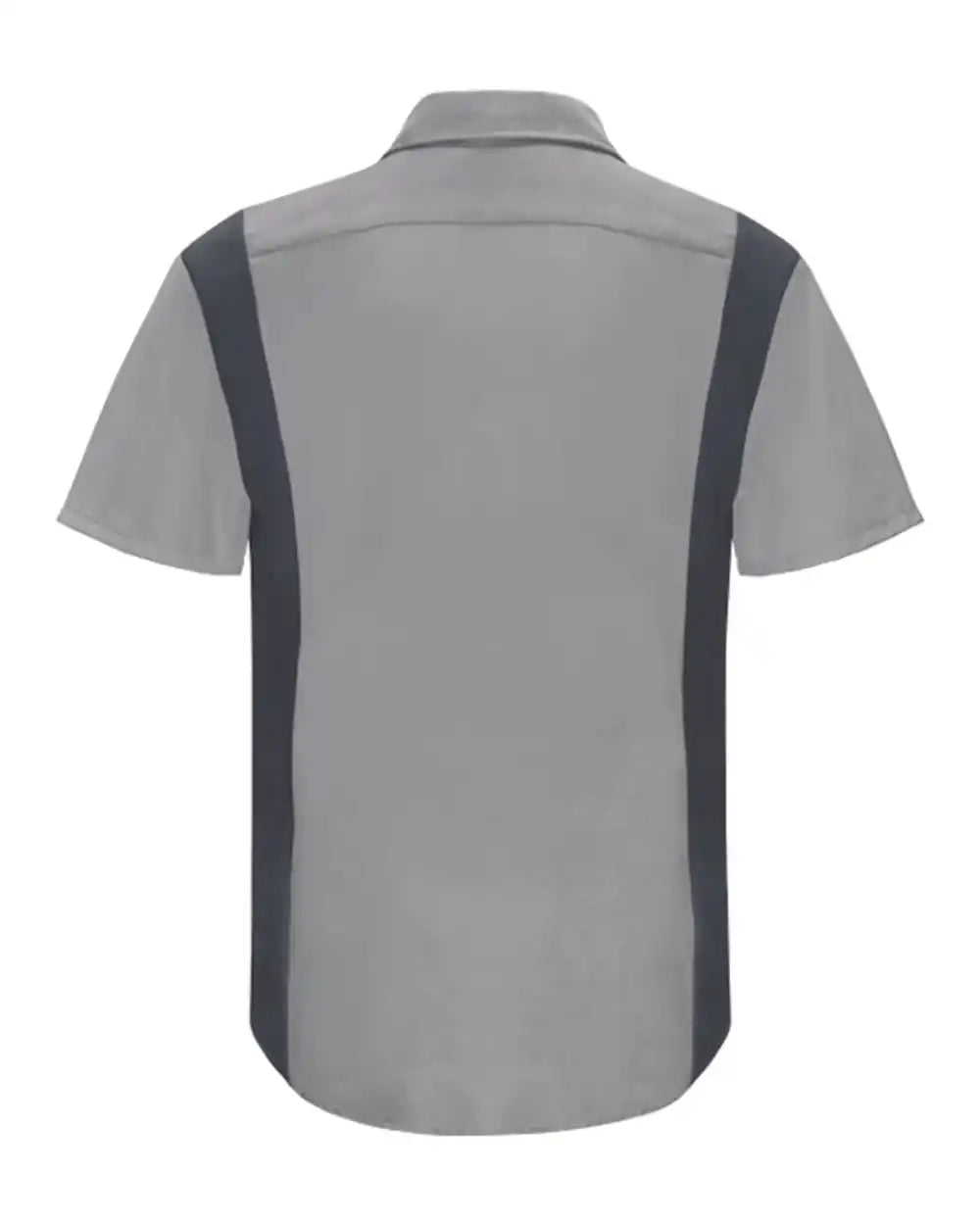 Red Kap Sy42 Performance Plus Short Sleeve Shirt with Oilblok Technology - Light Grey Charcoal