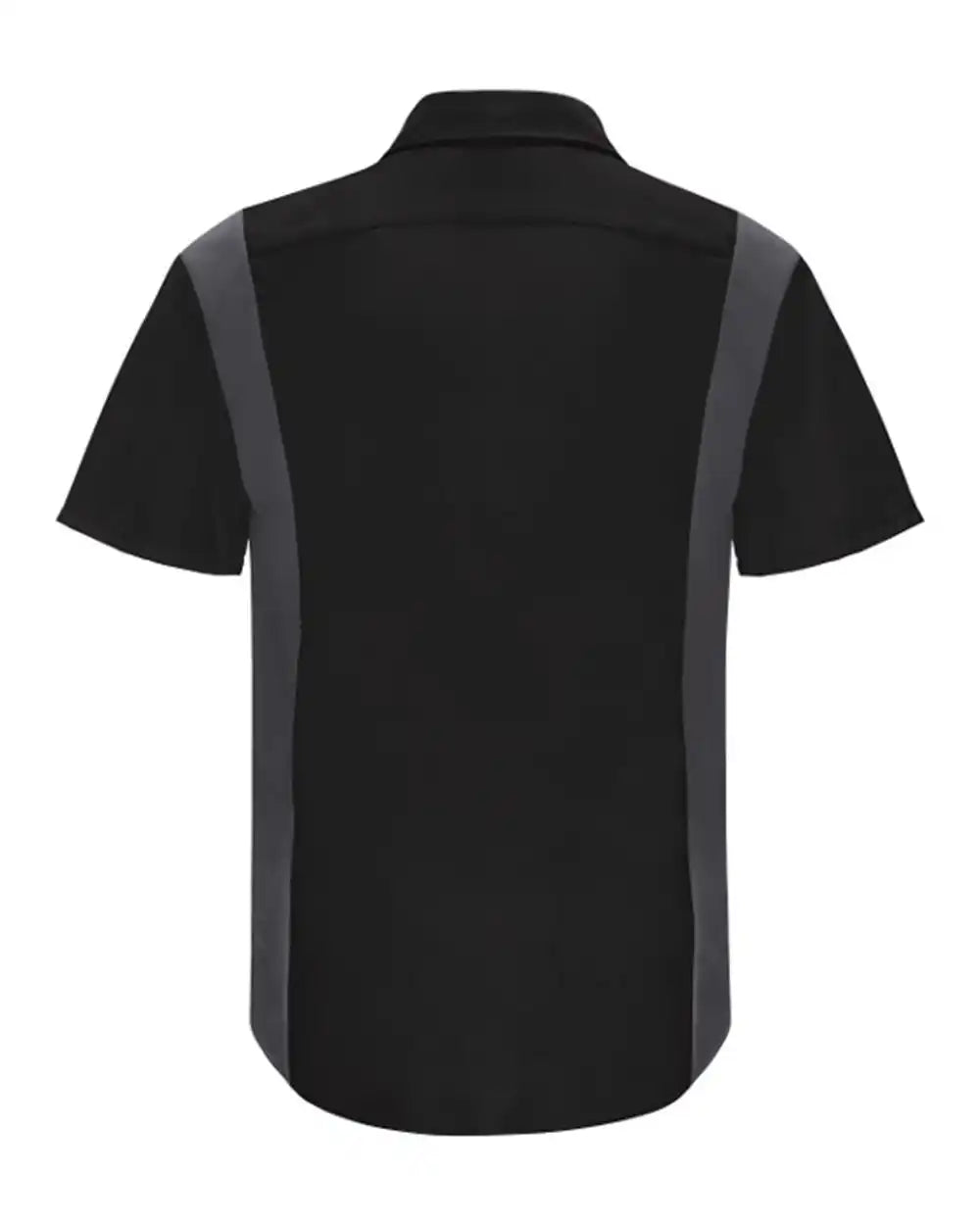 Red Kap Sy42 Performance Plus Short Sleeve Shirt with Oilblok Technology - Black Charcoal - Black/ / s