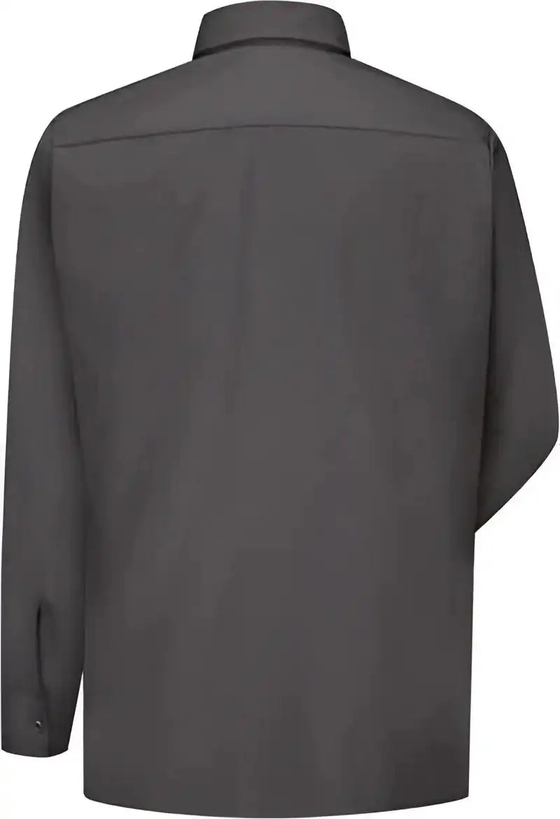 Red Kap Sy50l Ripstop Long Sleeve Shirt Sizes Charcoal