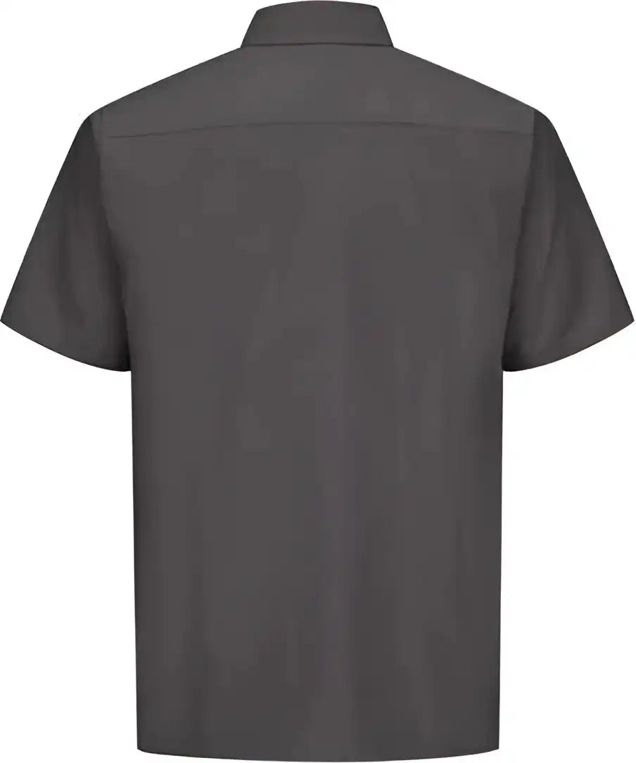 Red Kap Sy60 Ripstop Short Sleeve Work Shirt Charcoal