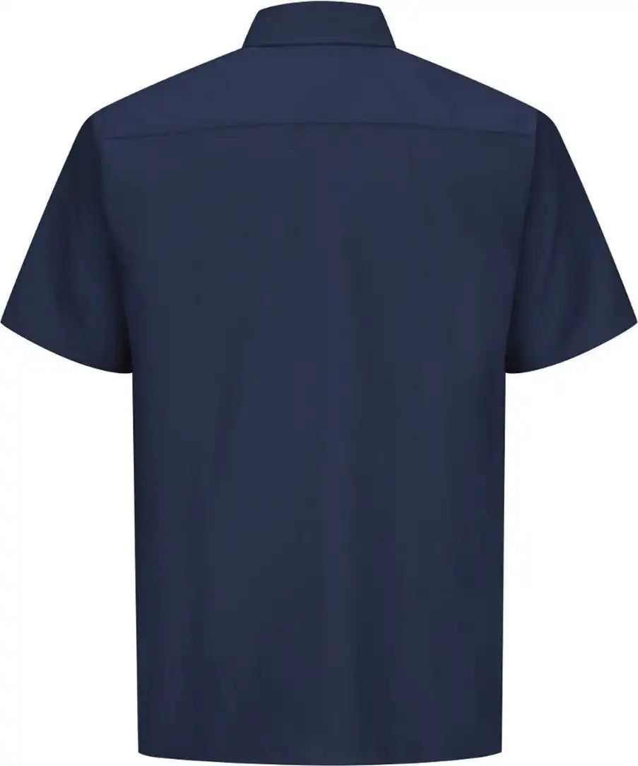 Red Kap Sy60 Ripstop Short Sleeve Work Shirt - Navy - s