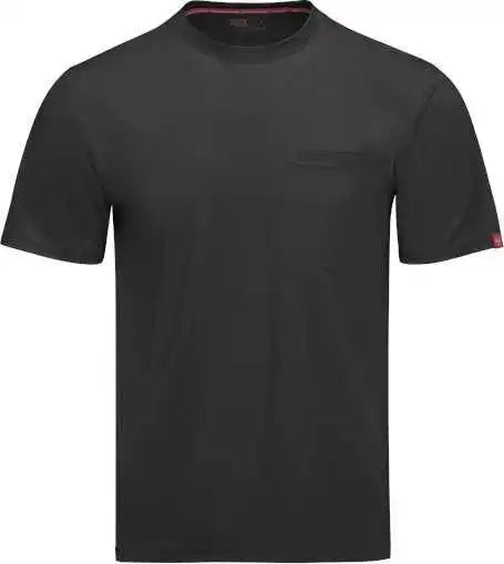 Red Kap Tkm2t Cooling Pocket t Shirt Tall Sizes Black