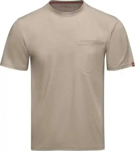 Red Kap Tkm2t Cooling Pocket t Shirt Tall Sizes Sand