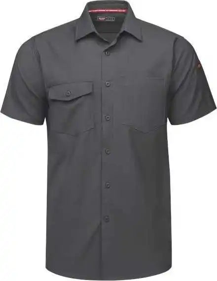 Red Kap Tsm2 Cooling Work Shirt Carbon