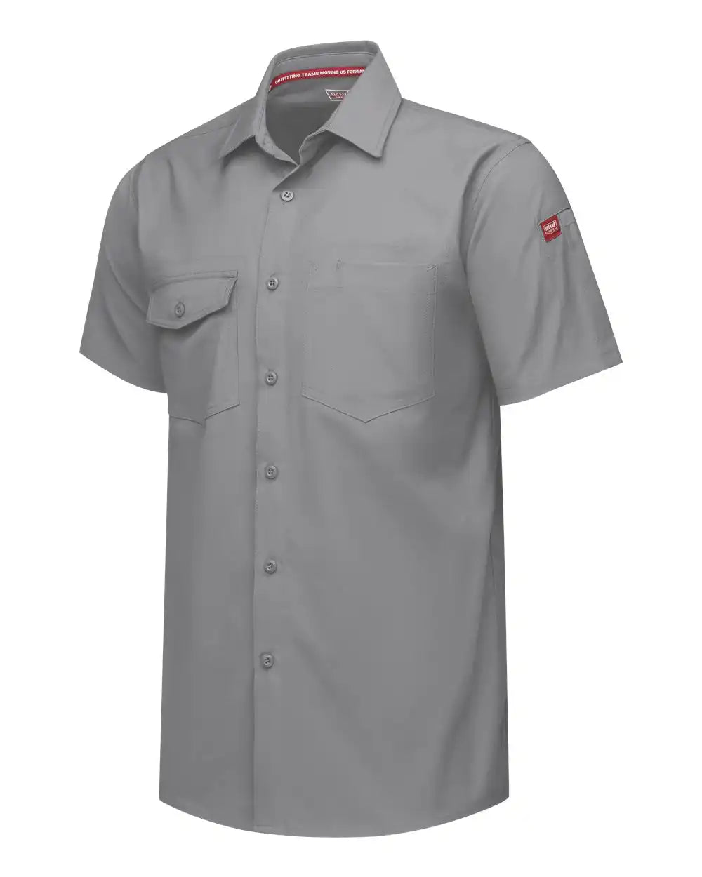Red Kap Tsm2 Cooling Work Shirt - Gravel