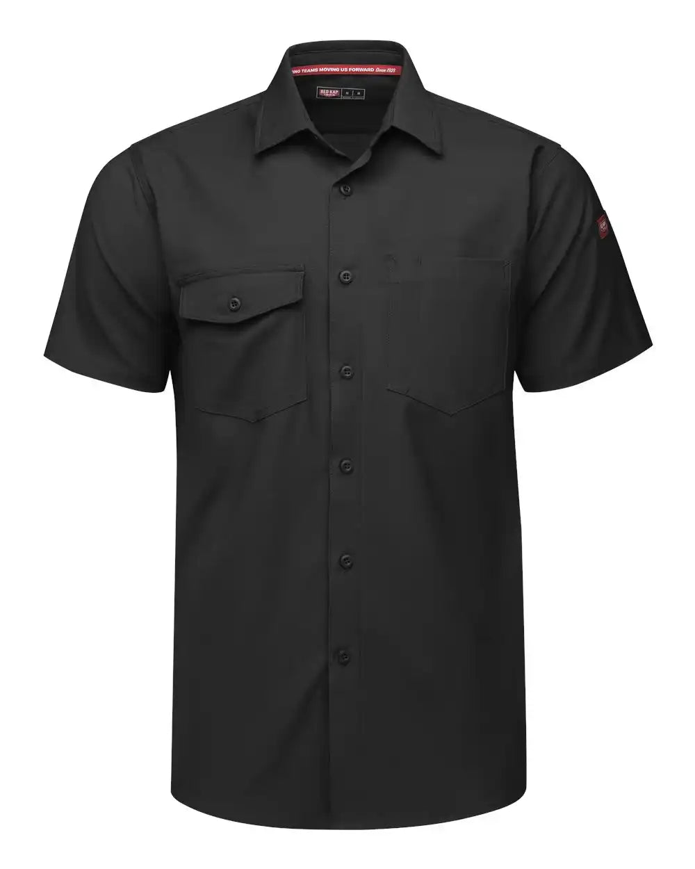 Red Kap Tsm2t Cooling Work Shirt - Tall Sizes - Black - Lt