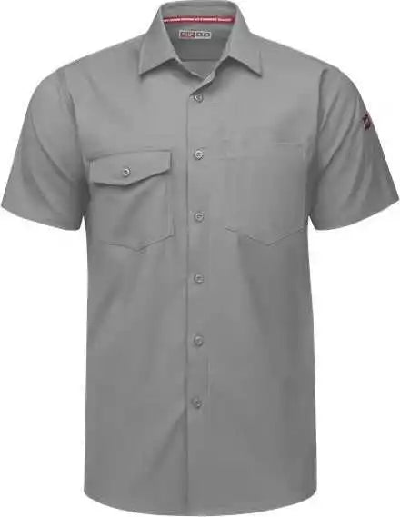 Red Kap Tsm2t Cooling Work Shirt - Tall Sizes - Gravel