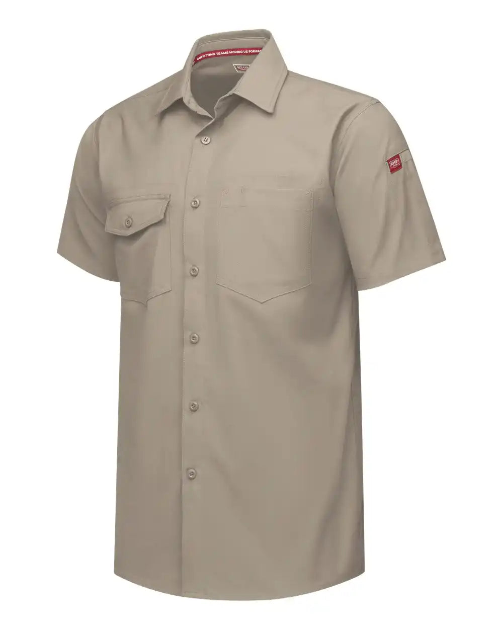 Red Kap Tsm2t Cooling Work Shirt - Tall Sizes - Sand