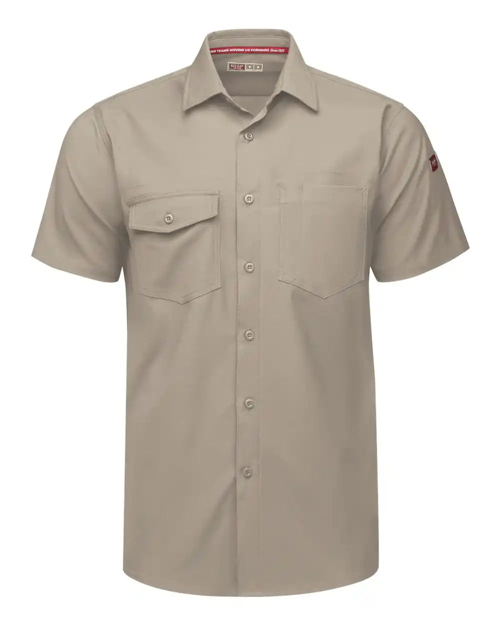 Red Kap Tsm2t Cooling Work Shirt - Tall Sizes - Sand - Lt