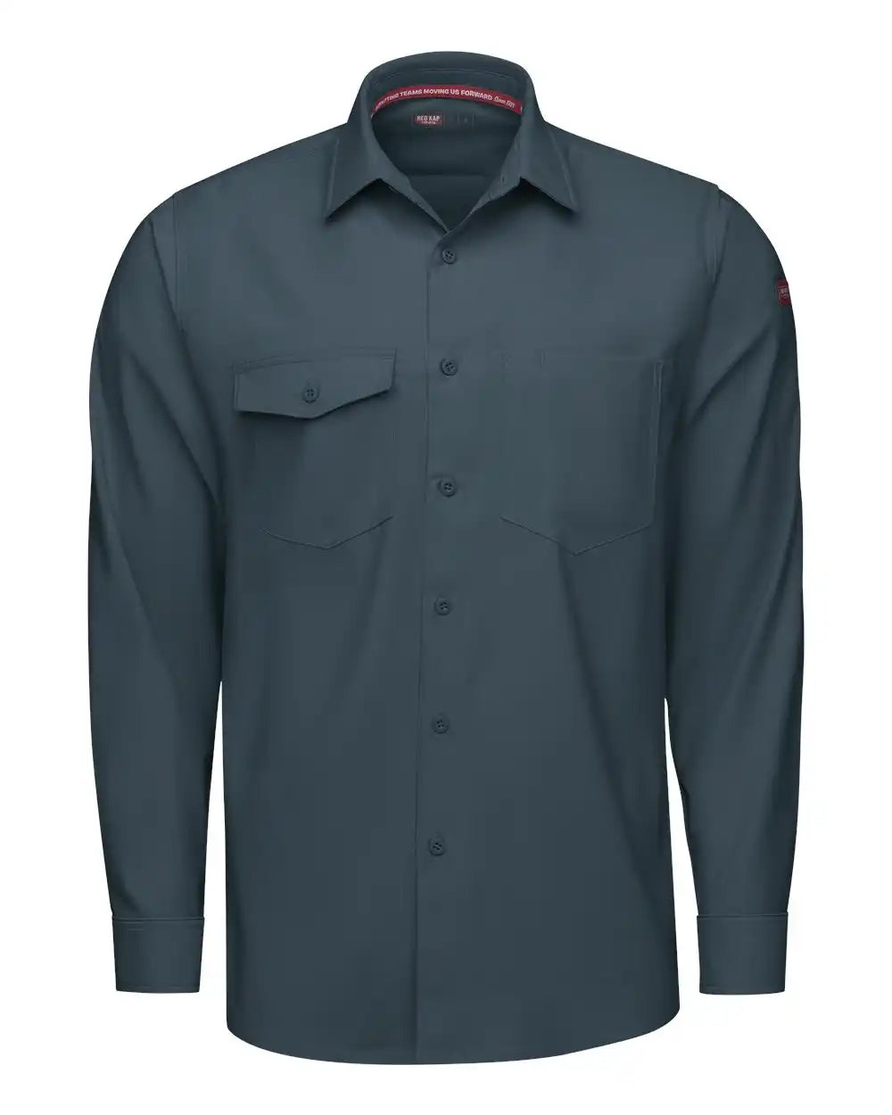 Red Kap Tsm4 Cooling Long Sleeve Work Shirt - Arctic - s