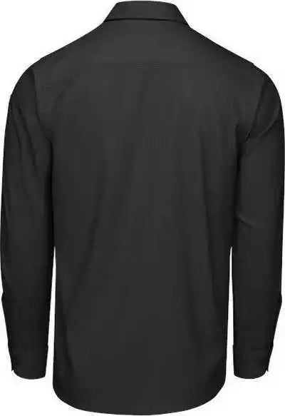 Red Kap Tsm4 Cooling Long Sleeve Work Shirt Black