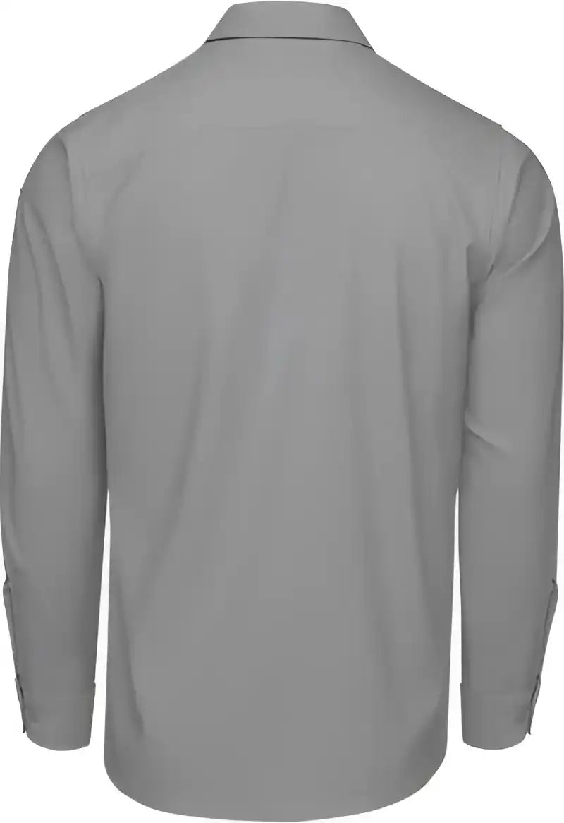 Red Kap Tsm4 Cooling Long Sleeve Work Shirt Gravel