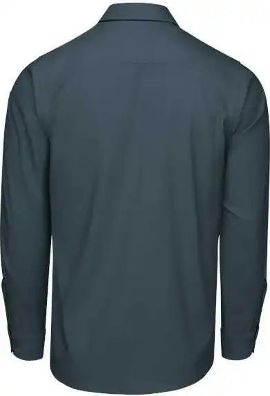 Red Kap Tsm4t Cooling Long Sleeve Work Shirt - Tall Sizes - Arctic