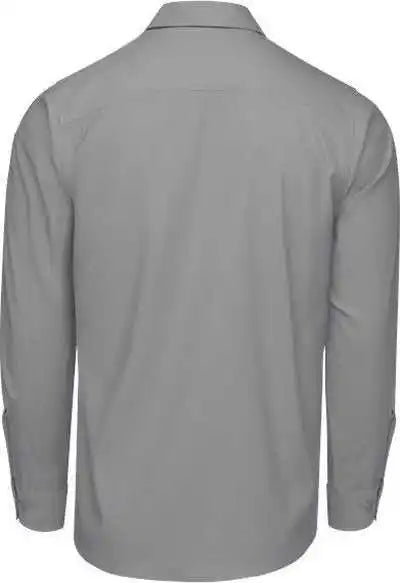 Red Kap Tsm4t Cooling Long Sleeve Work Shirt - Tall Sizes - Gravel
