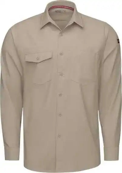 Red Kap Tsm4t Cooling Long Sleeve Work Shirt Tall Sizes Sand
