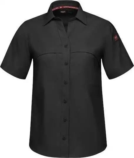 Red Kap Tsw1 Women’s Cooling Work Shirt Black