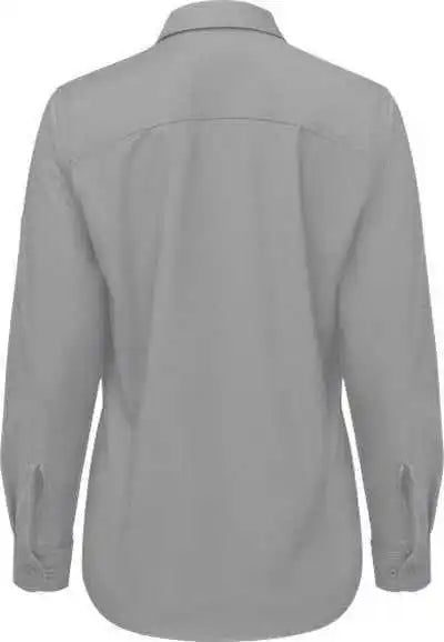 Red Kap Tsw3 Women’s Cooling Long Sleeve Work Shirt - Gravel