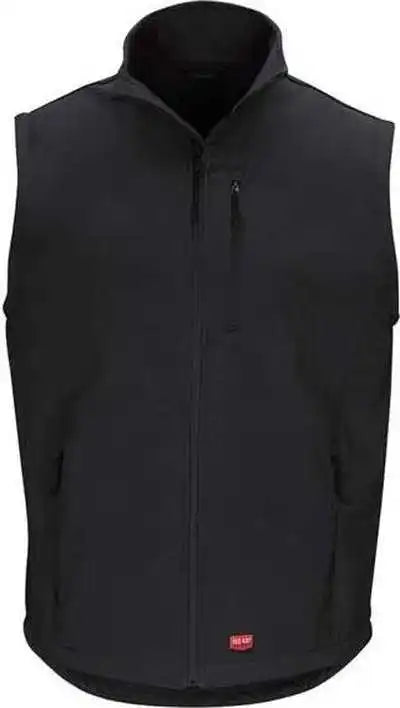 Red Kap Vp62 Soft Shell Vest - Black