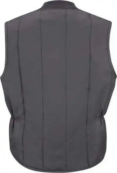 Red Kap Vt22 Quilted Vest Charcoal