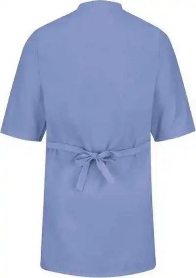 Red Kap Wp10 Collarless Butcher Wrap Light Blue