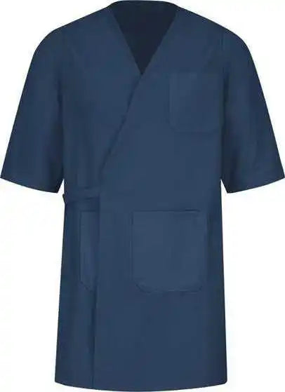 Red Kap Wp10 Collarless Butcher Wrap - Navy