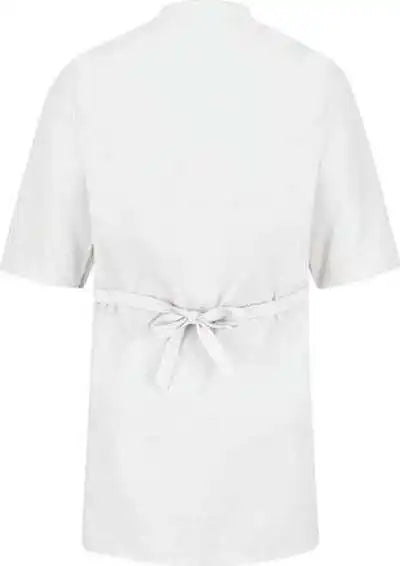 Red Kap Wp10 Collarless Butcher Wrap White