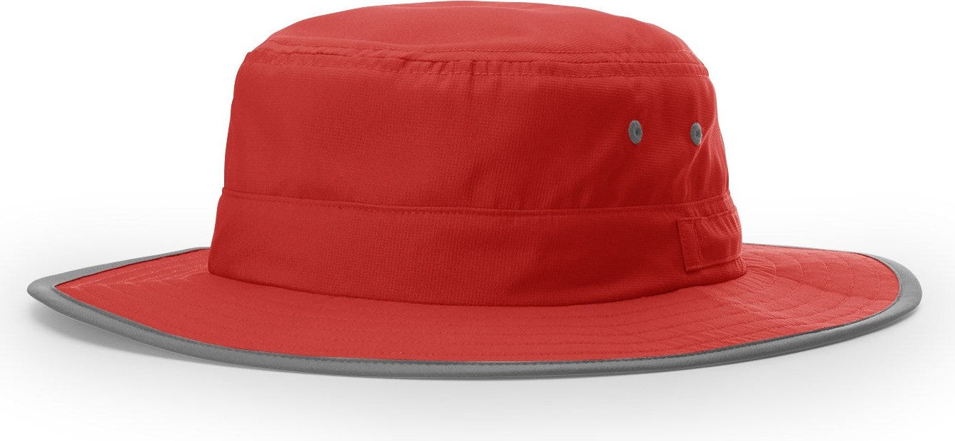 Red Lite Wide Brim Hat