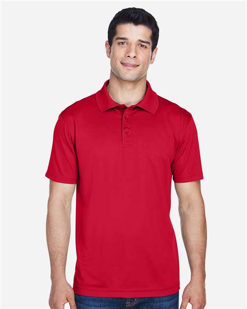 Red Men&#39;s Polyester Jersey Polo - M315