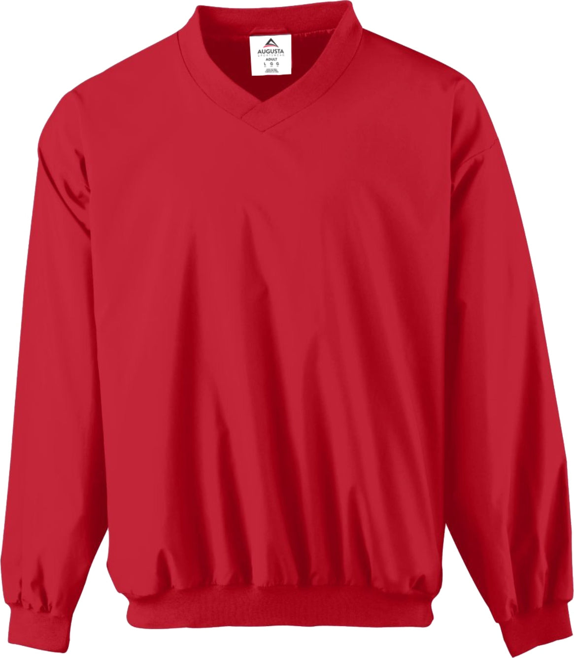 RED MICRO POLY WINDSHIRT/LINED