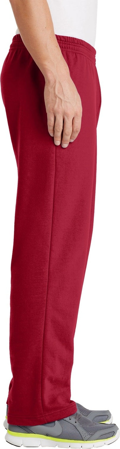Red Port & Co Core Fleece Sweatpant with Pockets. PC78P