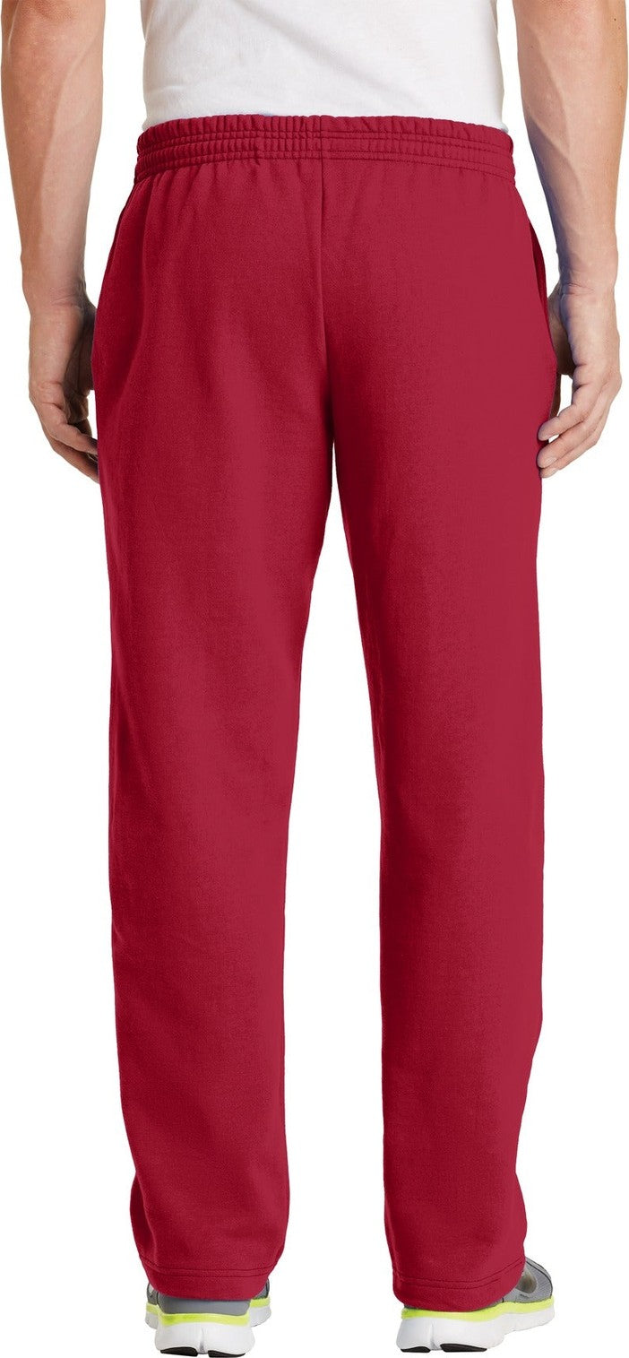 Red Port & Co Core Fleece Sweatpant with Pockets. PC78P