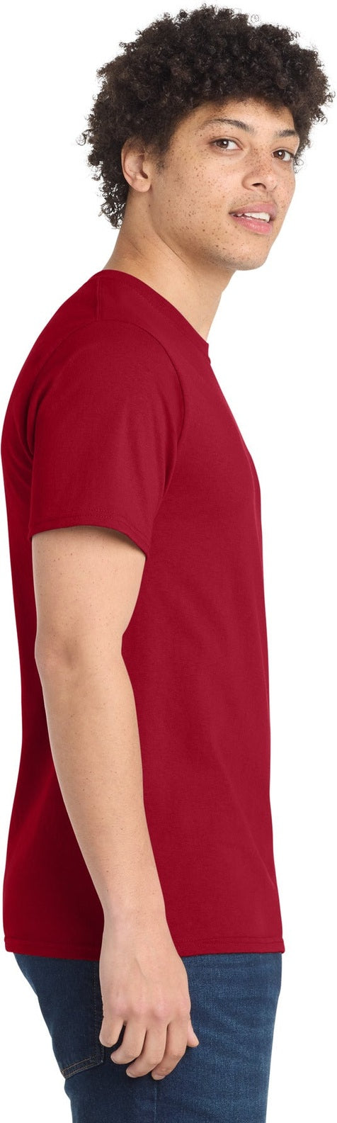 Red Port & Co Essential Tee. PC61