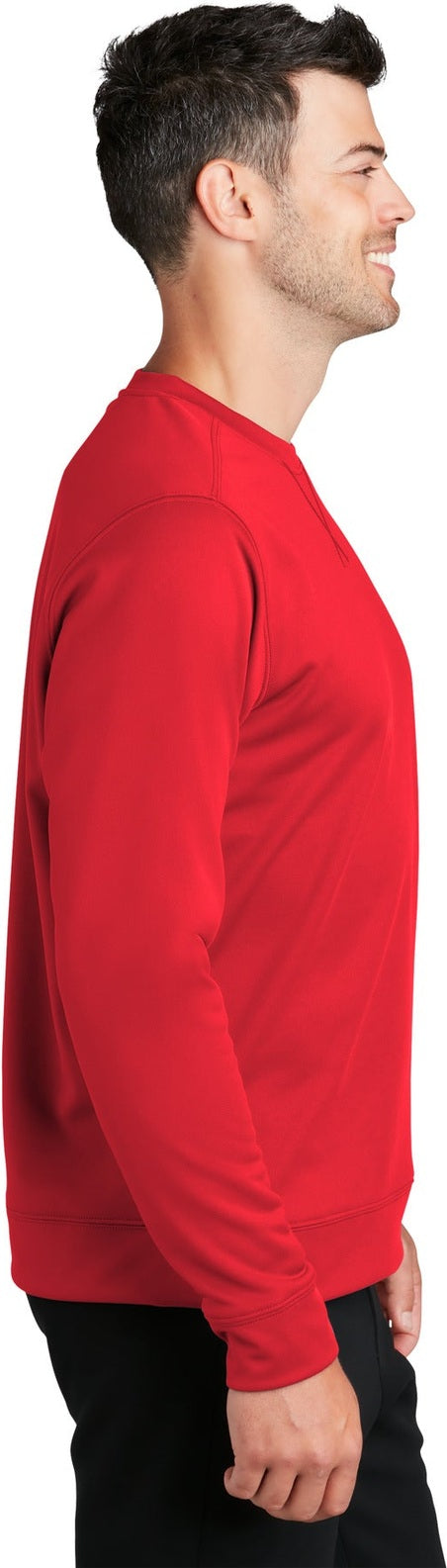 Red Port & Co Performance Fleece Crewneck Sweatshirt. PC590