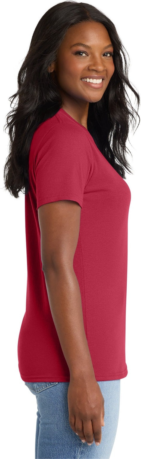 Red Port & Co Women's Core Blend Tee. LPC55