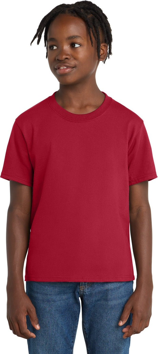 Red Port & Co Youth Essential Tee. PC61Y