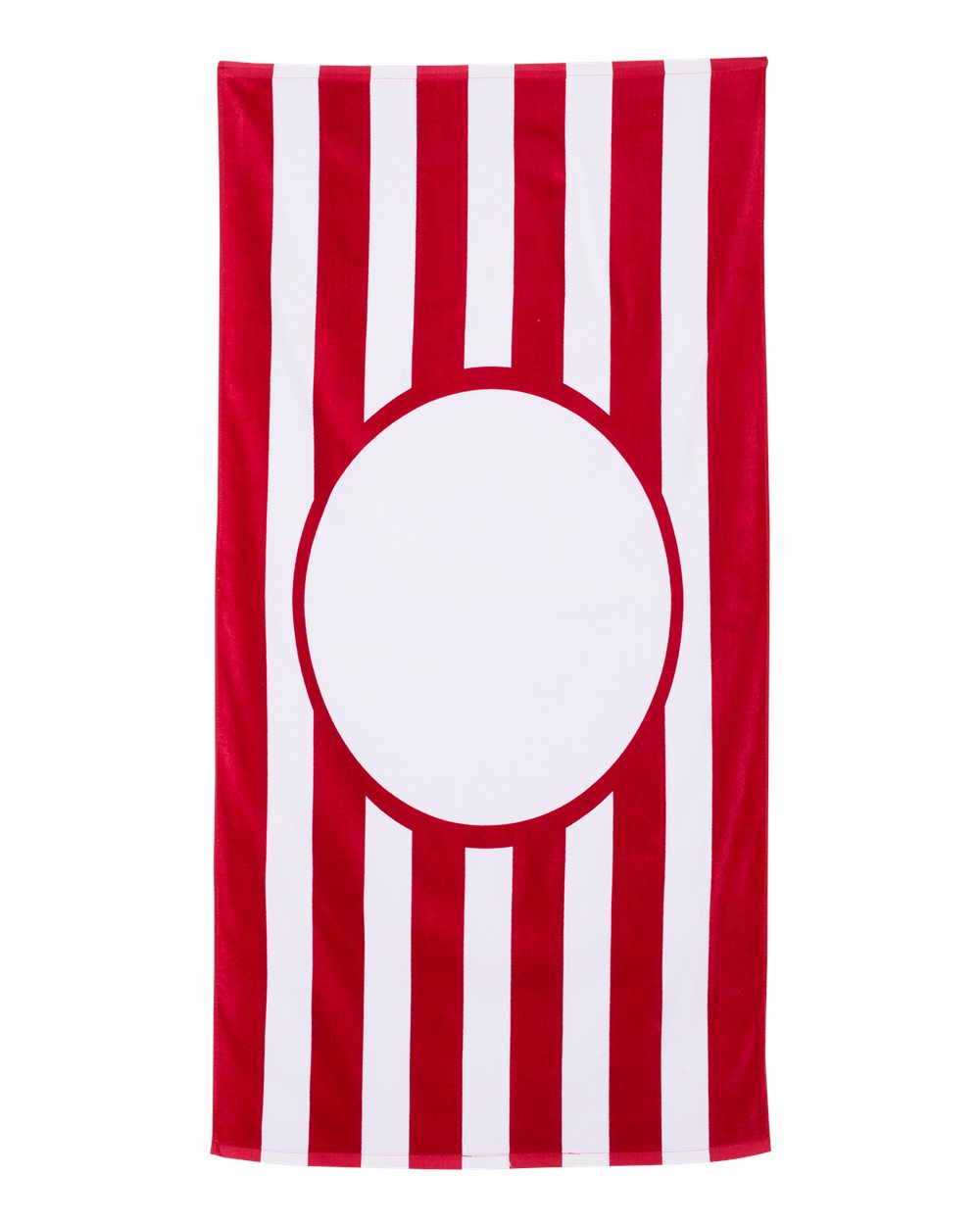 Red Striped Beach Towel - C3060ST
