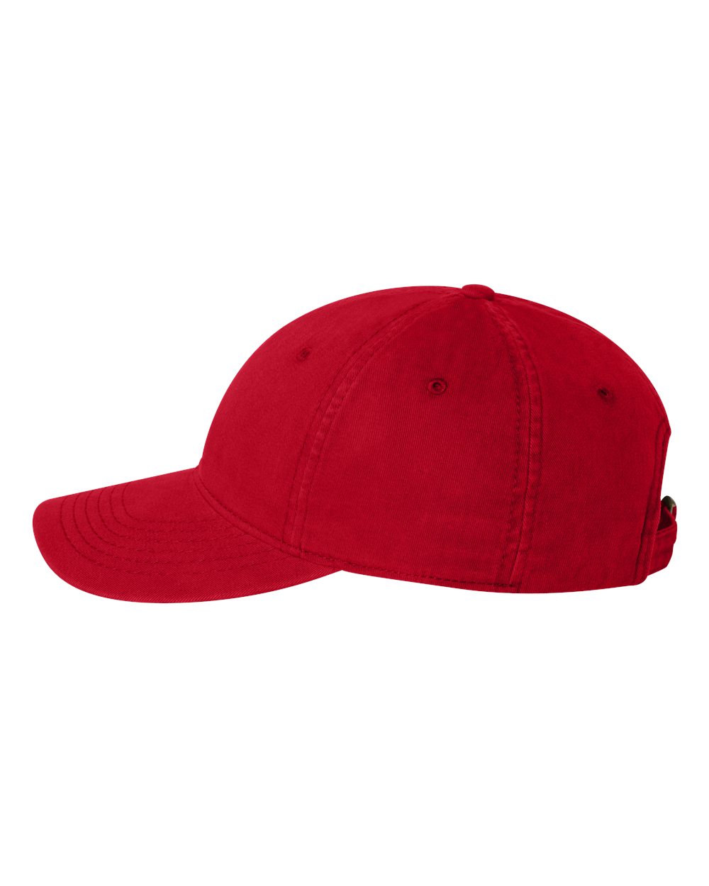 Red Unstructured Cap - AH35