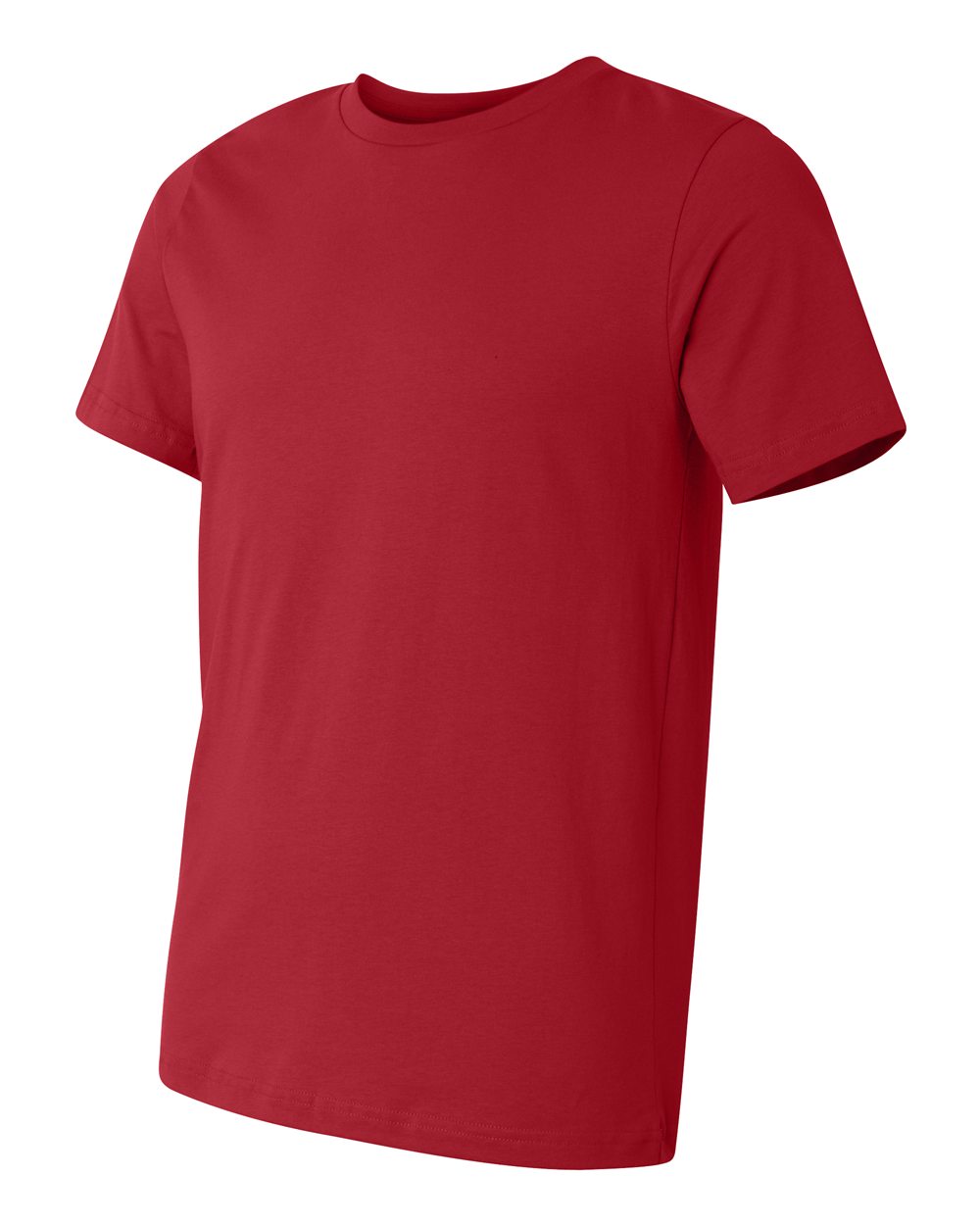 Red USA-Made Jersey Tee - 3001U
