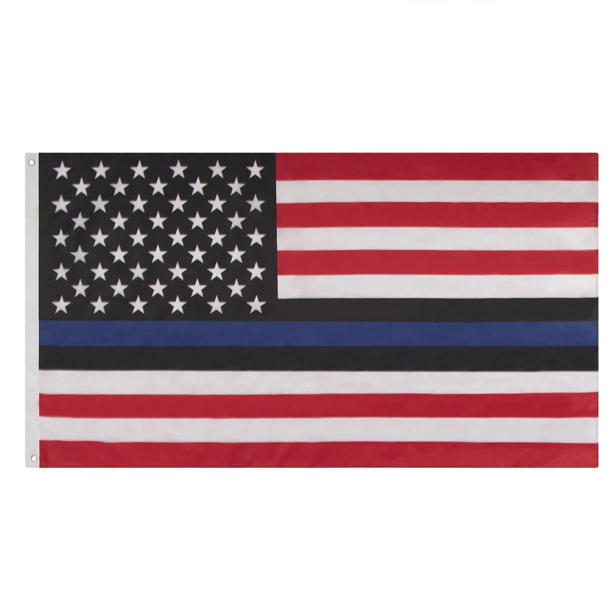 Red White and Blue Thin Line us Flag - 3’ x 5’