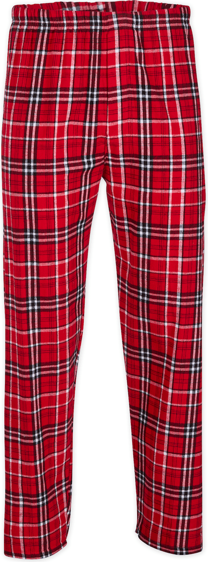 RED WHITE PLAID BOXERCRAFT MENS HARLEY FLANNEL PANT F20/F29  grouped