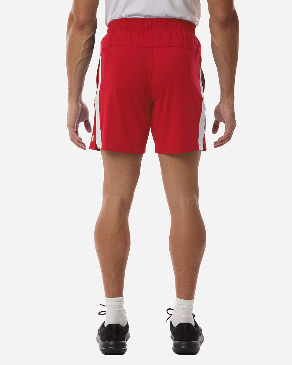 Red/ White/ White Men’s Tech Vent 7" Shorts - 6010858